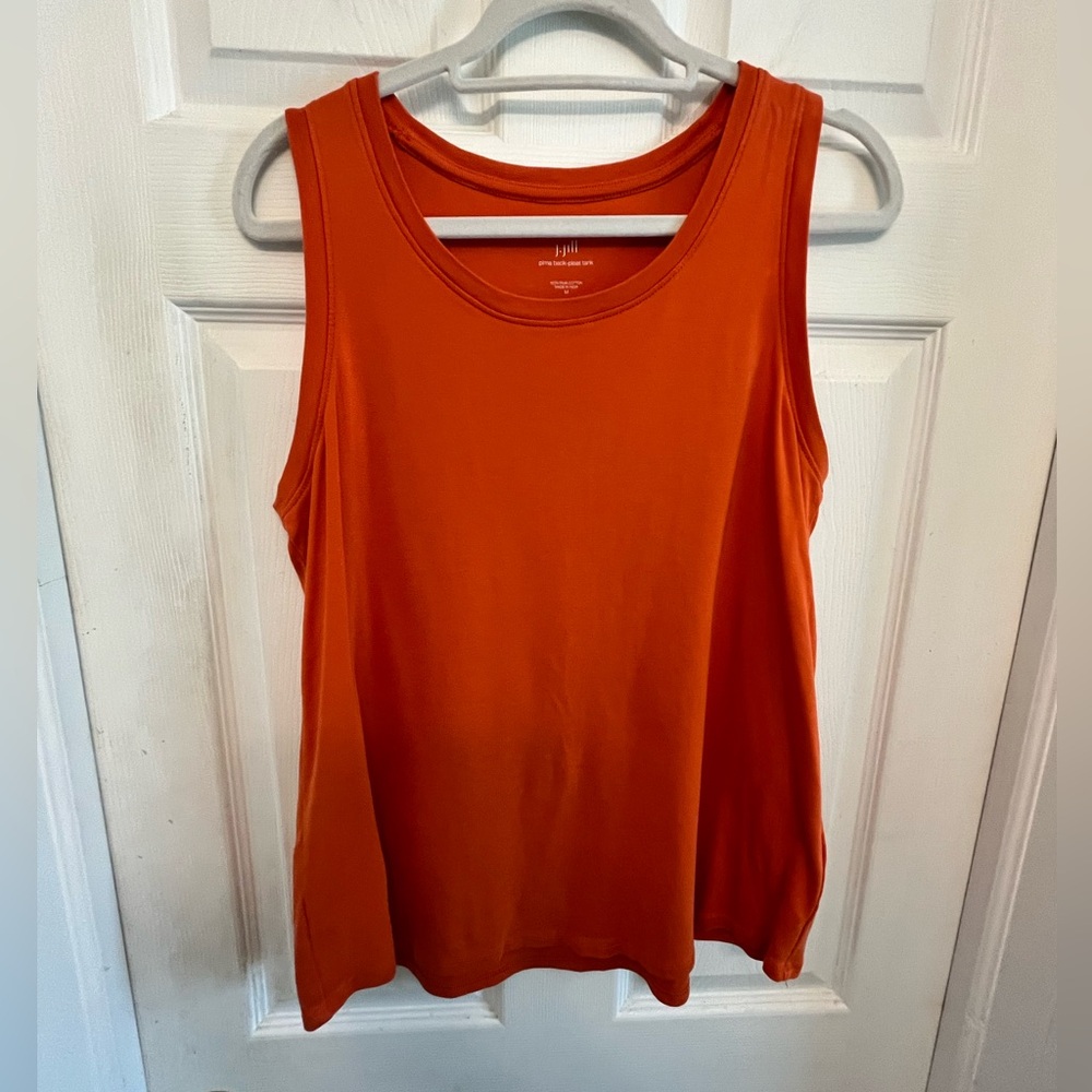 J Jill orange tank top